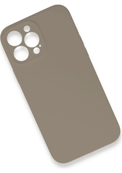 Newface iPhone 13 Pro Kılıf Lansman Legant Silikon - Bej
