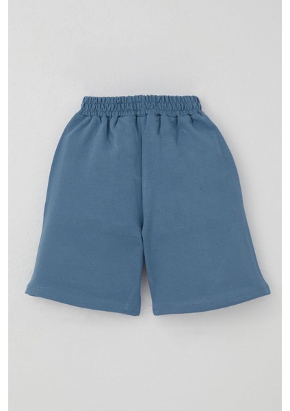 Erkek Çocuk Şortlu Takım Maceracı Dinozor Baskılı 2-6 Yaş, Bej indirimleri