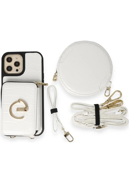 Joko iPhone 14 Pro Max Kılıf Ermes Kapak - Beyaz