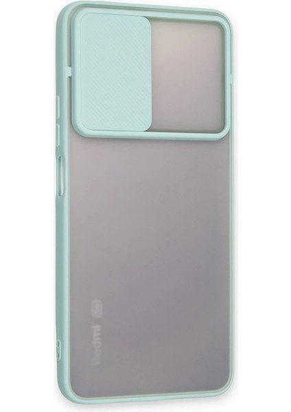 Newface Xiaomi Redmi Note 11 Pro Plus 5g Kılıf Palm Buzlu Kamera Sürgülü Silikon - Turkuaz fiyatları