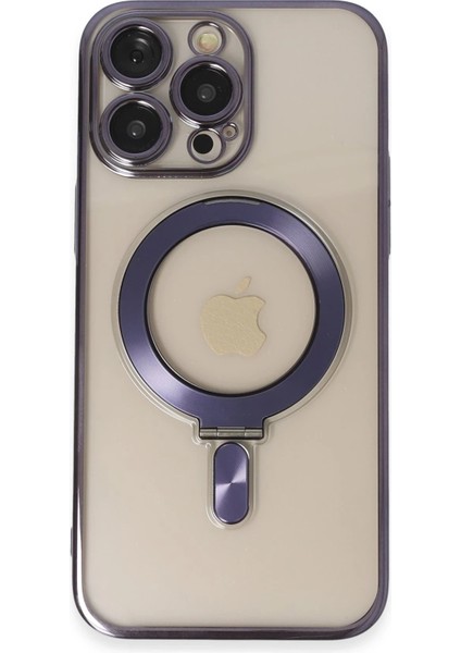 Joko iPhone 14 Pro Max Era Magsafe Standlı Kapak - Derin Mor