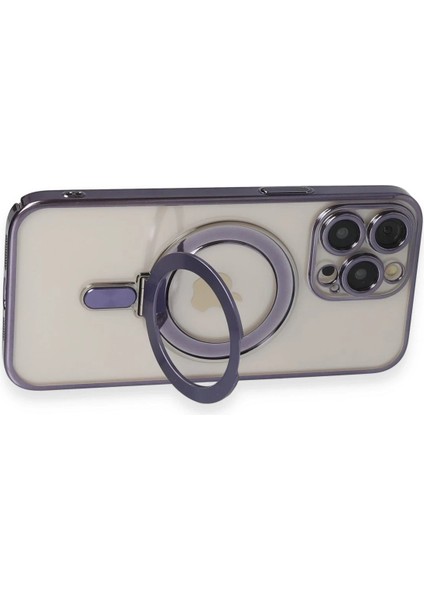Joko iPhone 14 Pro Max Era Magsafe Standlı Kapak - Derin Mor