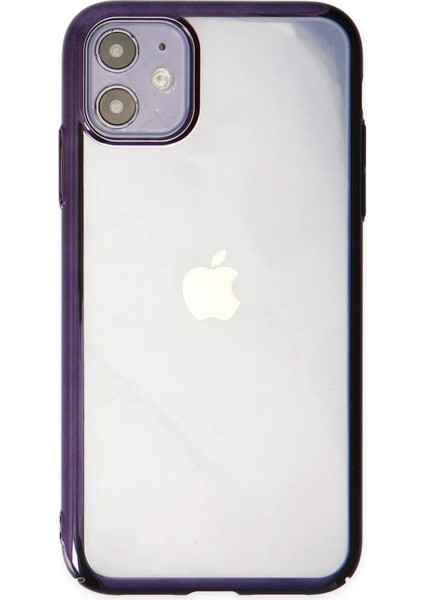 Newface iPhone 12 Kılıf Element Silikon - Mor