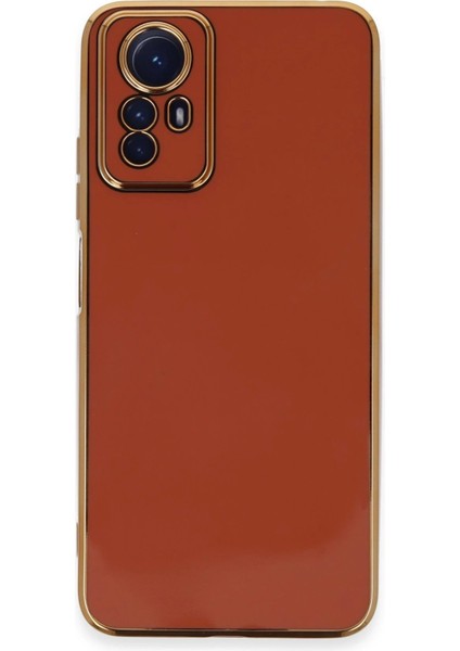 Newface Xiaomi Redmi Note 12S Kılıf Volet Silikon - Kırmızı