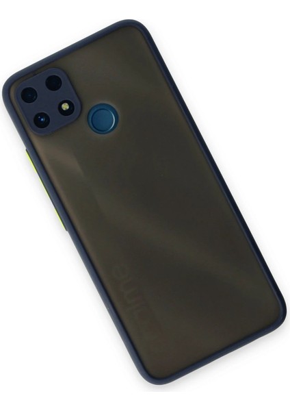 Newface Realme C25 Kılıf Montreal Silikon Kapak - Lacivert modelleri