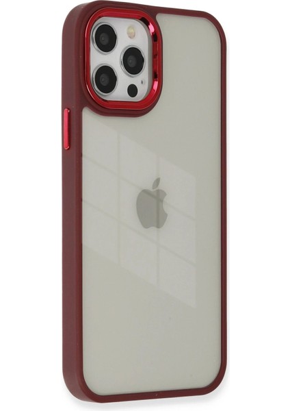 Newface iPhone 12 Pro Max Kılıf Dora Kapak - Kırmızı
