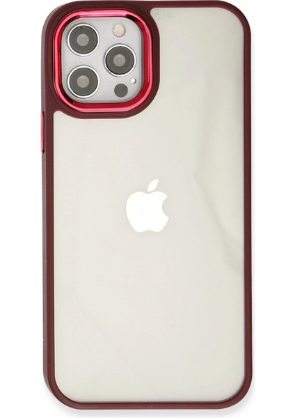 Newface iPhone 12 Pro Max Kılıf Dora Kapak - Kırmızı