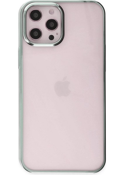 Newface iPhone 12 Pro Max Kılıf Element Silikon - Yeşil