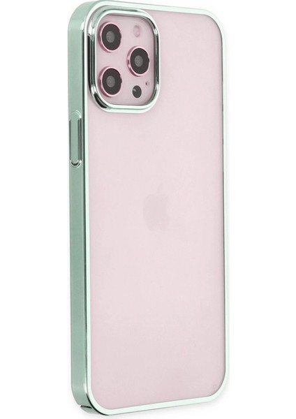 Newface iPhone 12 Pro Max Kılıf Element Silikon - Yeşil
