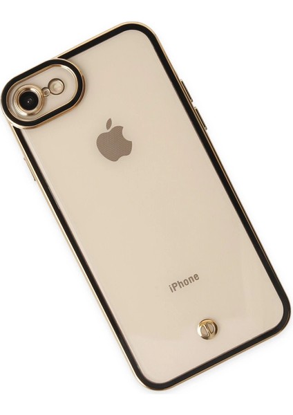 Newface iPhone 7 Kılıf Liva Lens Silikon - Siyah modelleri