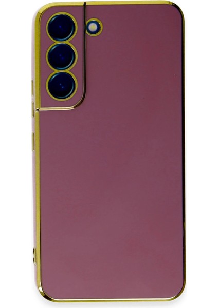 Newface Samsung Galaxy S21 Kılıf Volet Silikon - Kırmızı