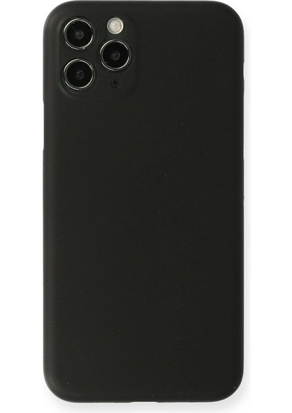Newface iPhone 11 Pro Max Kılıf Pp Ultra Ince Kapak - Siyah