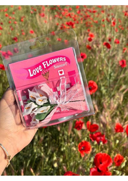 Elite Love Flowers Sukugift Hot Tarz Bouqet Aşk Buketi Hediye Wheels Sevgili Özel Gün Hediyesi Koleksiyon 1 Adet