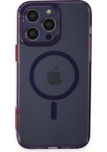 Joko iPhone 13 Pro Max Kılıf Ramos Magsafe Kapak - Derin Mor
