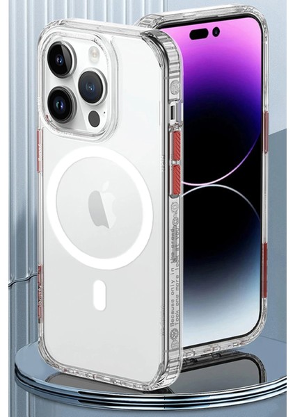 Joko iPhone 13 Pro Max Kılıf Ramos Magsafe Kapak - Derin Mor