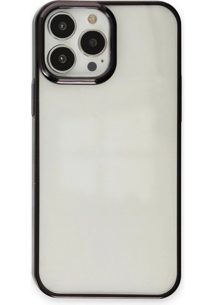 Newface iPhone 13 Pro Kılıf Element Silikon - Siyah
