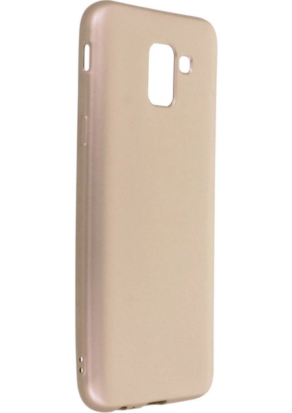 Newface Samsung Galaxy J6 Kılıf First Silikon - Gold