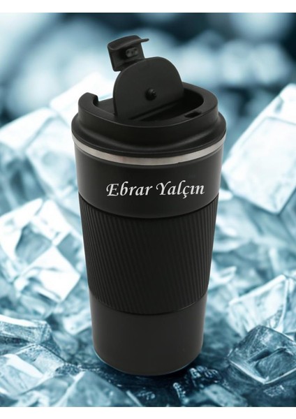 Kişiye Özel 500 ml Termos Siyah
