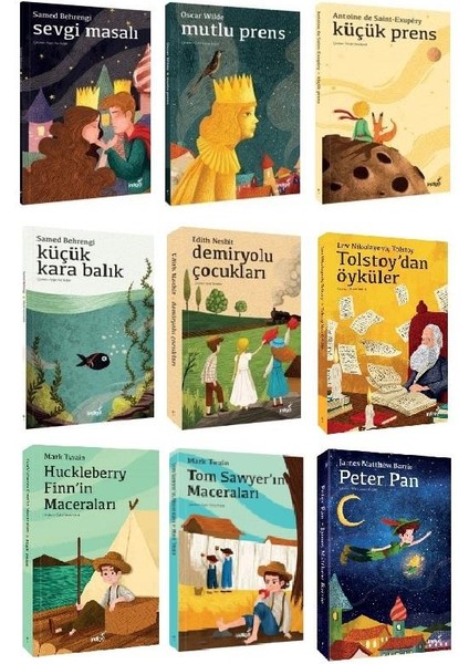 Indigo Dünya Çocuk Klasikleri 9 Kitap