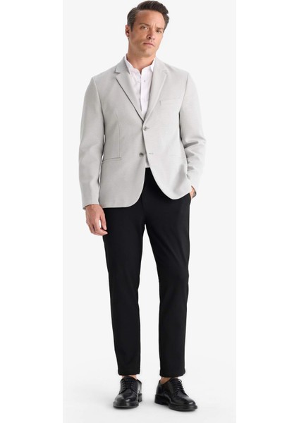 Slim Fit Dar Kesim Yarım Astar Blazer Ceket E3447AX25SM fiyatları