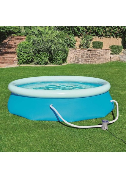 Elite Çok Renkli Büyük Boy Aile Boyu Mavi Renk Şişme Çocuk Su Havuzu 305X76 cm 57270 4+ Yaş 1 Adet