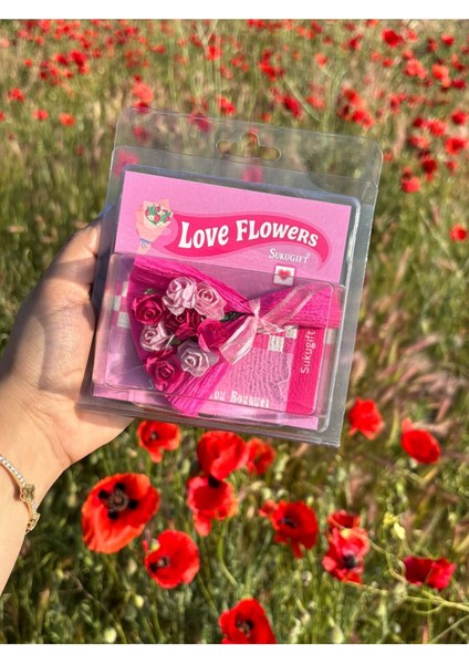 Elite Love Flowers Sukugift Hot Tarz Bouqet Aşk Buketi Hediye Wheels Sevgili Özel Gün Hediyesi Koleksiyon 1 Adet