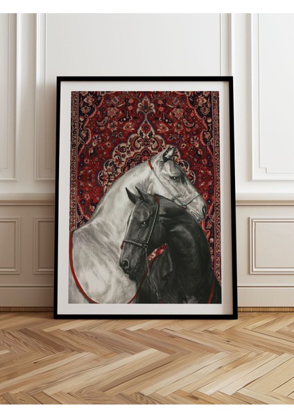 Elite Tekli Ahşap Çerçeveli Tablo Tek Parça Poster Tablo TK/789 1 Adet