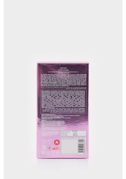 Kadın Defacto Pink Mirage Aromatik 100 ml Parfüm E3693AXNS