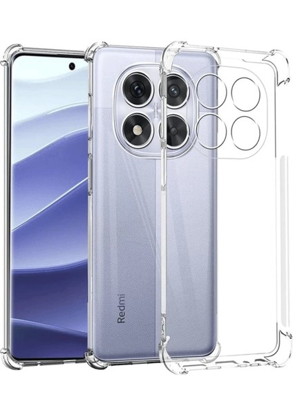 Newface Xiaomi Redmi Note 14 Pro 5g Kılıf Lüx Şeffaf Silikon