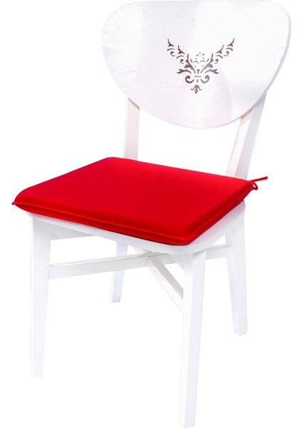 Elite Kırmızı Sandalye Minderi 40X40 1 Adet
