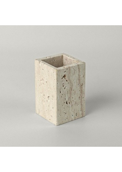 Marble 7X7X11 cm Diş Fırçalık