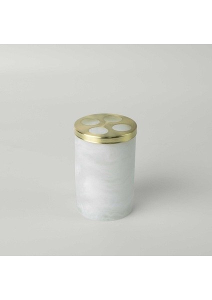Alabaster Diş Fırcalık 7,3x7,3 cm