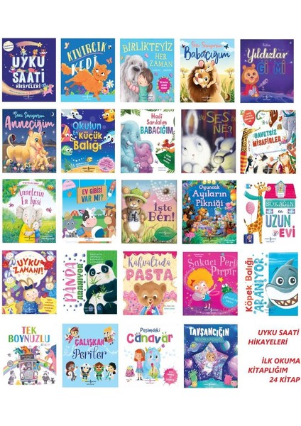 Stephanie Moss Uyku Saati Hikayeleri 24 Kitap Set