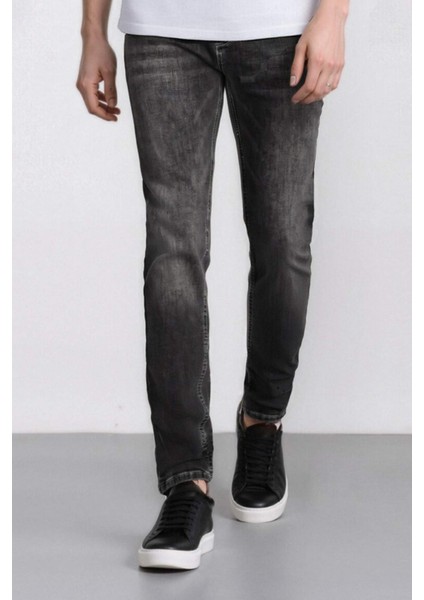 Carlo Skinny Fit Ekstra Dar Kalıp Normal Bel Ekstra Dar Paça Jean Pantolon E3478AX25SP