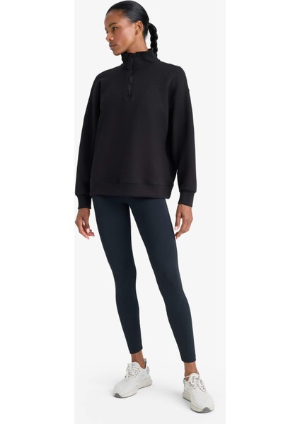 DeFactoFit Oversize Geniş Kalıp Dik Yaka Sporcu Sweatshirt D3796AX24WN fiyatları