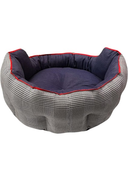 Lüx Konfor Koltuk- Standart Beden-Kedi Köpek Yatak- Kendinden Minderli - Yıkanabilir - Gabardin Kumaş- Koltuk Yatak