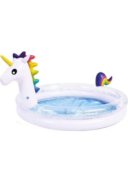 Elite Bestway Sunclub Şişme Çocuk Havuzu 2 Boğumlu Unicorn 99X50 cm 51018 1 Adet