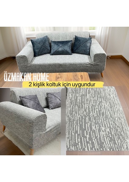 Elite 2 Kişlik Orta Boy Koltuk Örtüsü,koltuk Kılıfı 1 Adet ,lastikli,yıkanabilir 1 Adet
