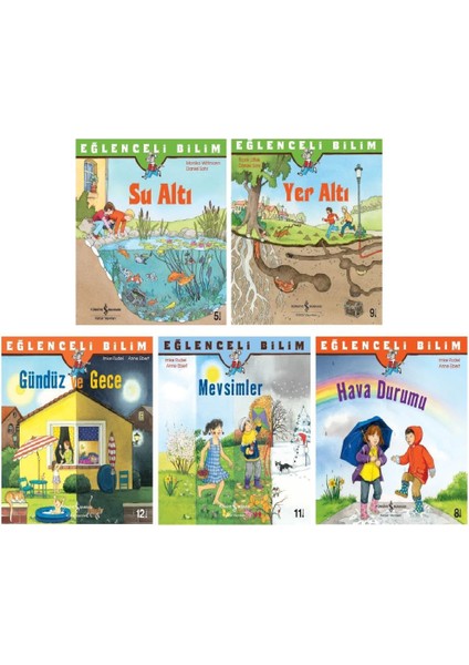 Iş Bankası Eğlenceli Bilim Serisi 5 Kitap