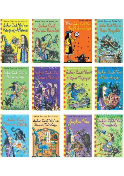 Sakar Cadı Vini Seti 12 Kitap