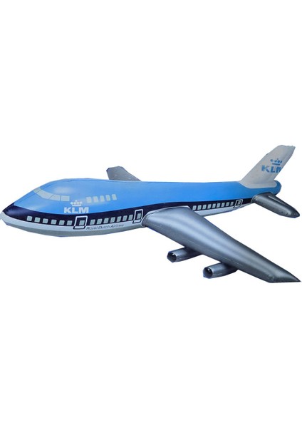 Elite Klm Boing Şişme Uçak 110 cm Boyunda / Klm Inflatable 1 Adet