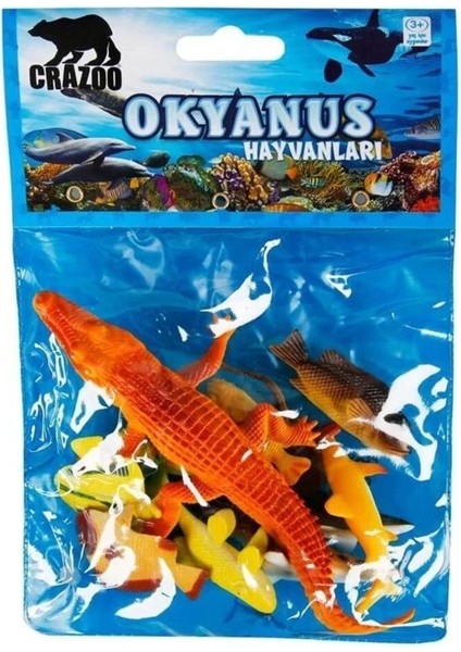 Elite Okyanus Hayvanları Poşetli Hayvan Oyun Seti 1 Adet