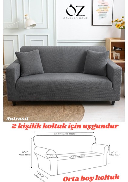 Elite Koltuk Kılıfı ,orta Boy Koltuk Örtüsü 1 Adet 1 Adet