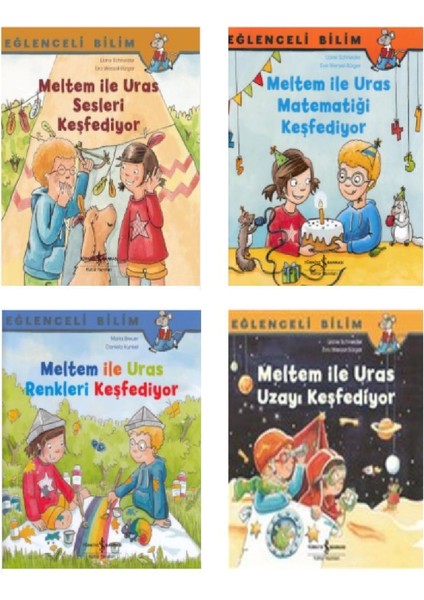 Iş Bankası Eğlenceli Bilim Meltem ile Uras Seti 4 Kitap