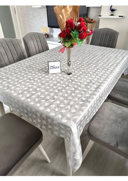 Elite Masa Örtüsü 1. Sınıf Pvc Astarlı Dekoratif Masa Örtüsü 1 Adet