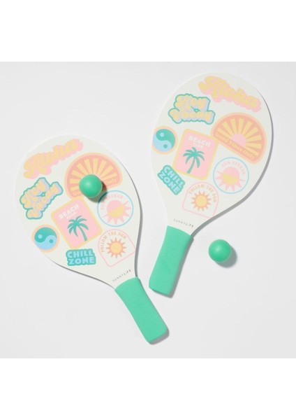 Elite Plaj Raket Oyunu Seti- Summer Sherbet 1 Adet
