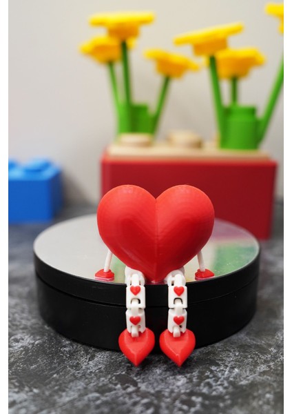 Elite Kalp Dekoratif Obje 5 cm 1 Adet