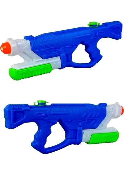 Elite Mavi Pompalı Su Tabancası Büyük Boy 44CM 1 Adet Tekli 2+ Yaş 1 Adet