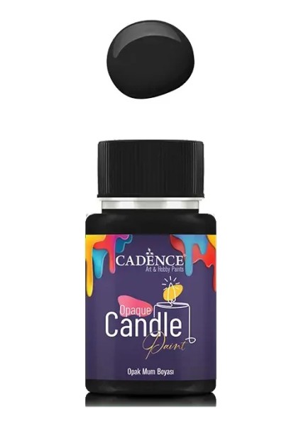 CDL36 Siyah Opak Mum Boyası 50ML