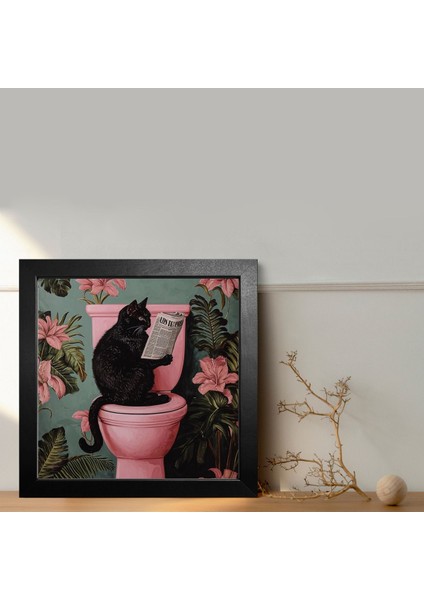 Elite Tekli Ahşap Çerçeveli Tablo Tek Parça Poster Tablo KTC/016 1 Adet